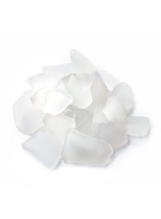 Galapagos (05132) Aquarium Sea Glass, Frosted White, 4lb Bag - Image 2